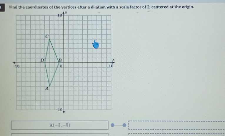 A(-3,-5)