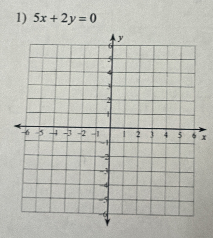 5x+2y=0
x