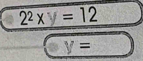 2^2xy=12
V=