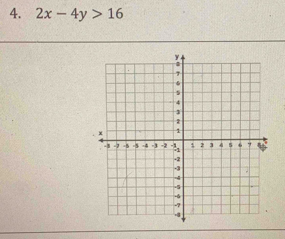 2x-4y>16