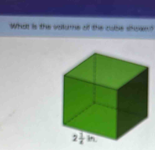 What is the volume of the cuse showe?