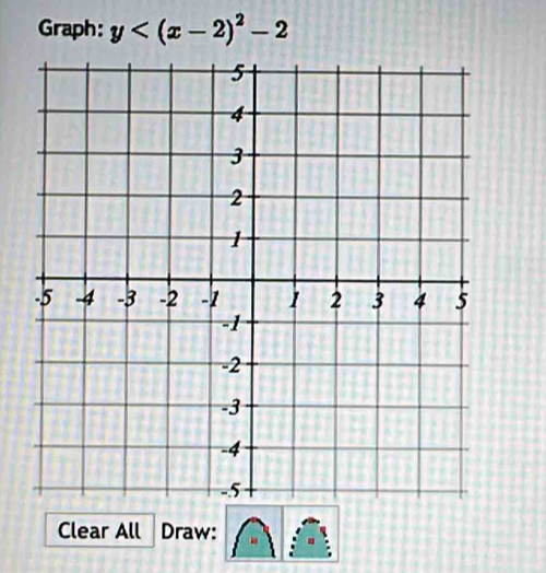 Graph: y
Clear All Draw: