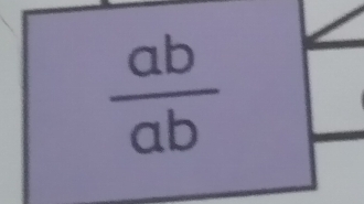  ab/ab 