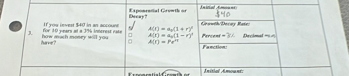 Exponential Growth or