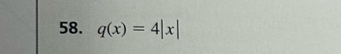 q(x)=4|x|