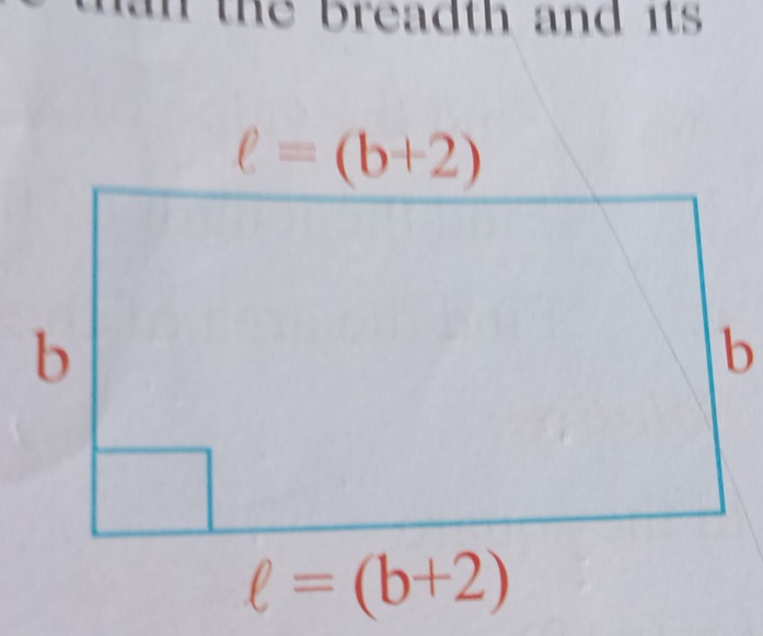 an   the breadth and its .