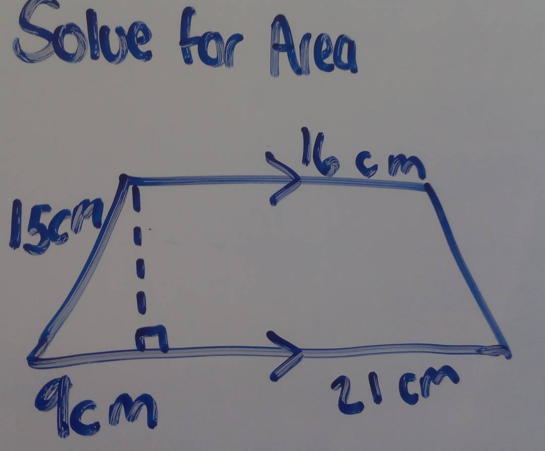 Solve for Area