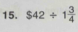 $42/ 1 3/4 