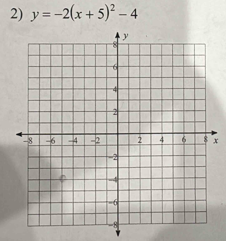 y=-2(x+5)^2-4
x