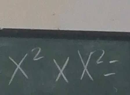 x^2* x^2=