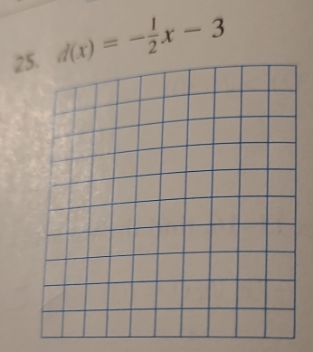 2 d(x)=- 1/2 x-3