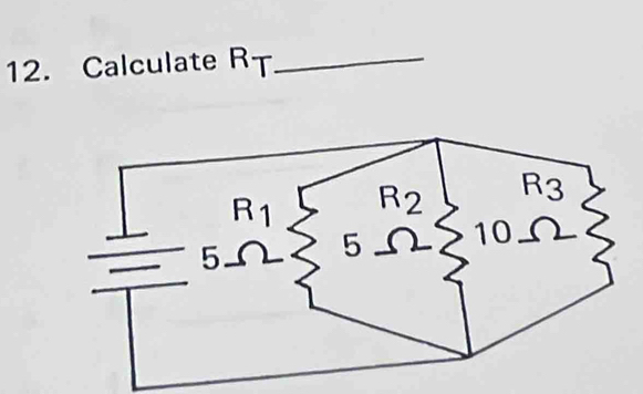 Calculate RT_