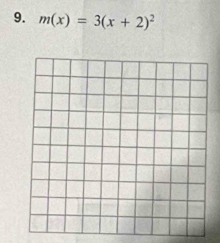 m(x)=3(x+2)^2