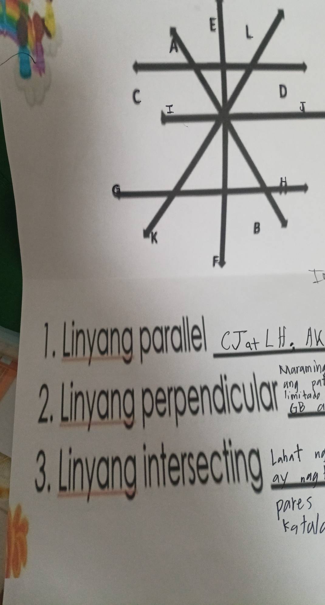 Linyang paralle_ 
Maram 
2. Linyang perpendicular 
GB 
3. Linyang intersecting