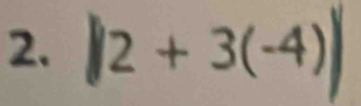 ||2+3(-4)|