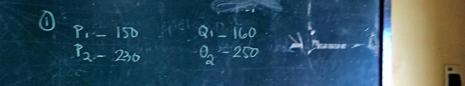 ① P1-150
x>-4 Q_1=160
P_2-230
-O_2^2-250