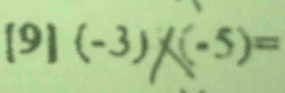 [9](-3) C (-5)=