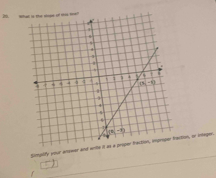 Simplify your answer and ction, or integer.