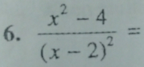 frac x^2-4(x-2)^2=