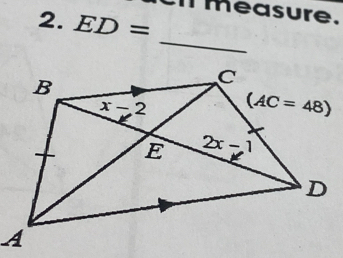 measure.
2. ED=
_
A