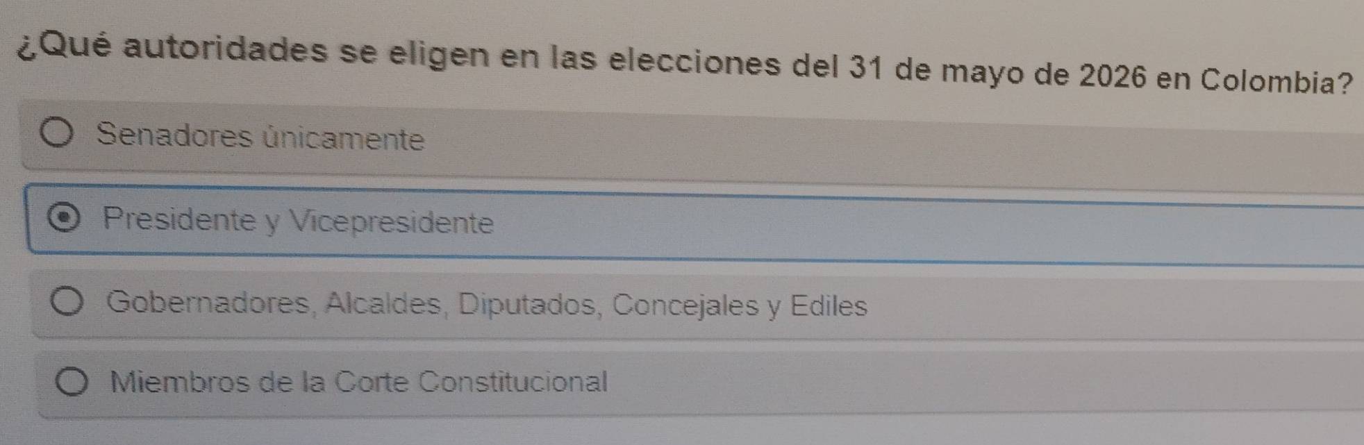 Resuelto:¿Qué autoridades se eligen en las elecciones del 31 de mayo de ...