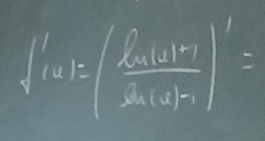 f'(x)=( (ln (x+1))/2^2+4-3 )^1=