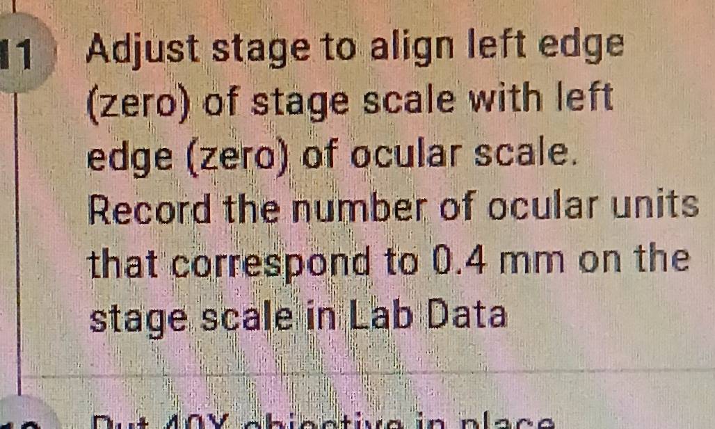 Solved: Adjust stage to align left edge (zero) of stage scale with left ...