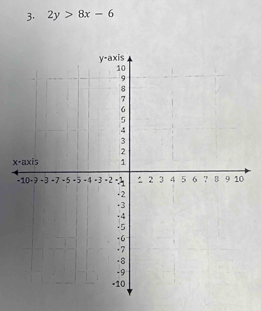 2y>8x-6
x