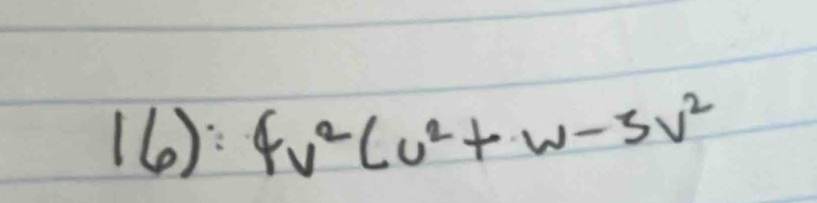 ((): 4v^2(v^2+w-3v^2