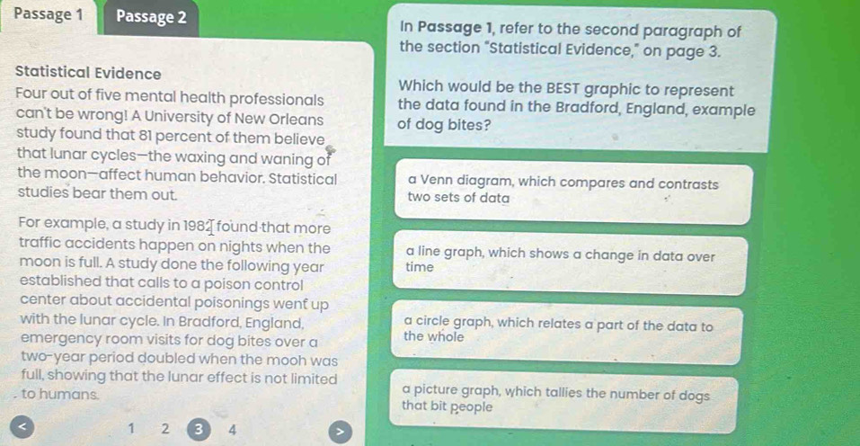 Solved: Passage 1 Passage 2 In Passage 1, refer to the second paragraph ...
