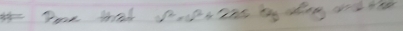 Toe fried v^2=v^2+2as=sqrt(2)ab=(2