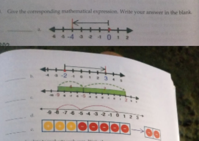 Give the corresponding mathematical expression. Write your answer in the blank. 
_a 

_ 
_ 
_ 
_