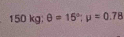 1 50k a  4/4  θ =15°; mu =0.78