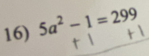 5a^2-1=299