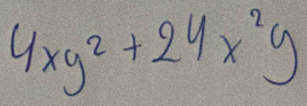 4xy^2+24x^2y