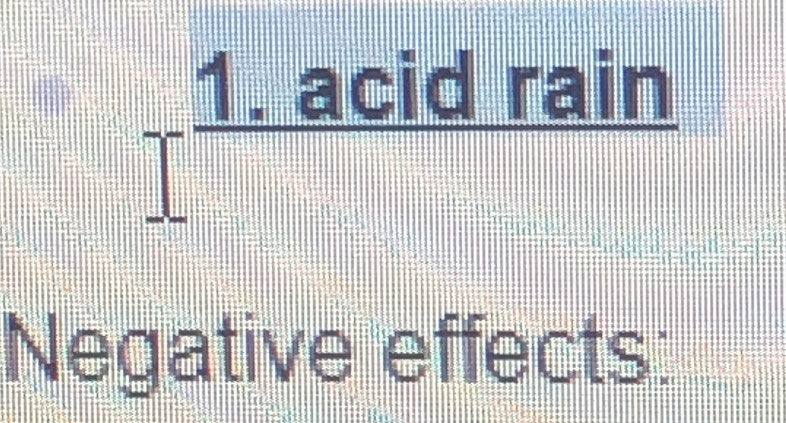 underline .ac || I ( 
||
raln
||endvmatrix 
Negative effects: