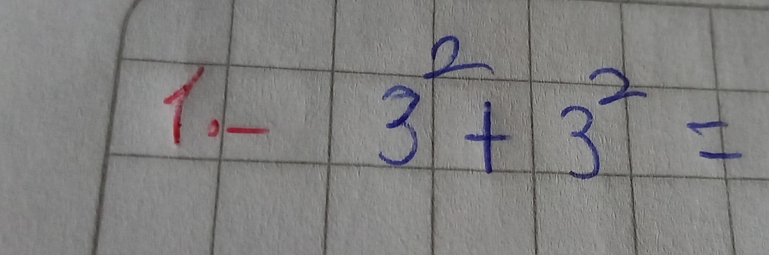 3^2+3^2=