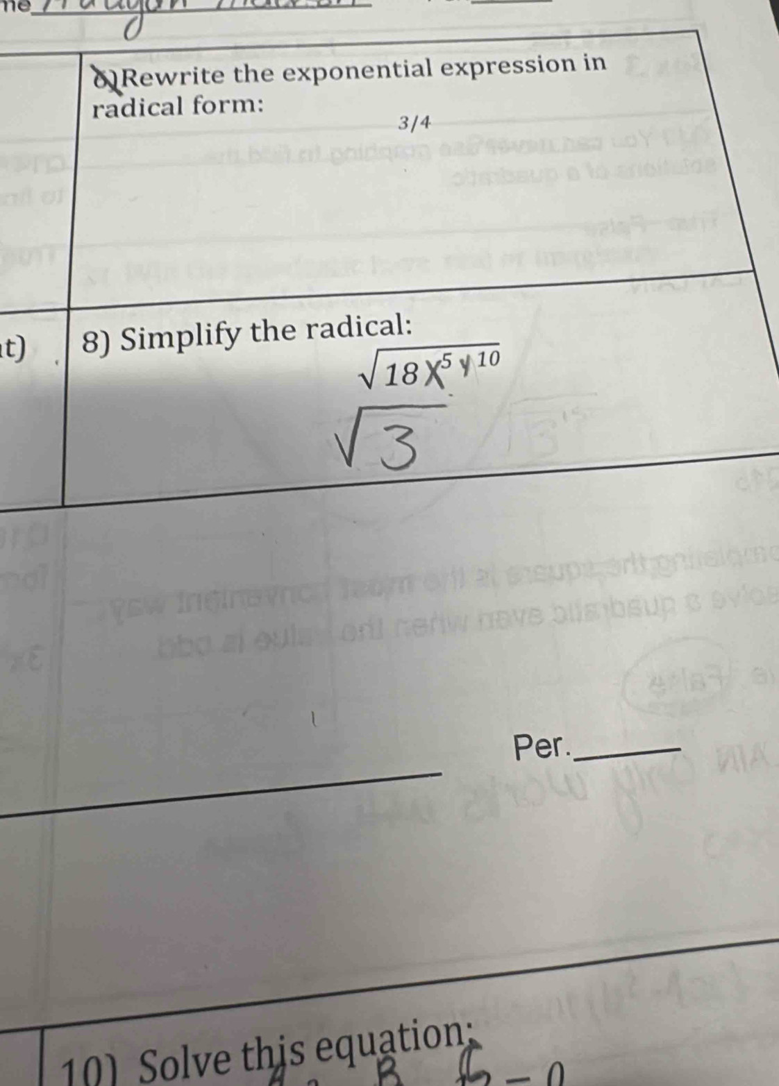 ne_
_
t
Per._
100 Solve this equation: