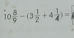 dot 19frac 8 1/2 +4 1/4 )=