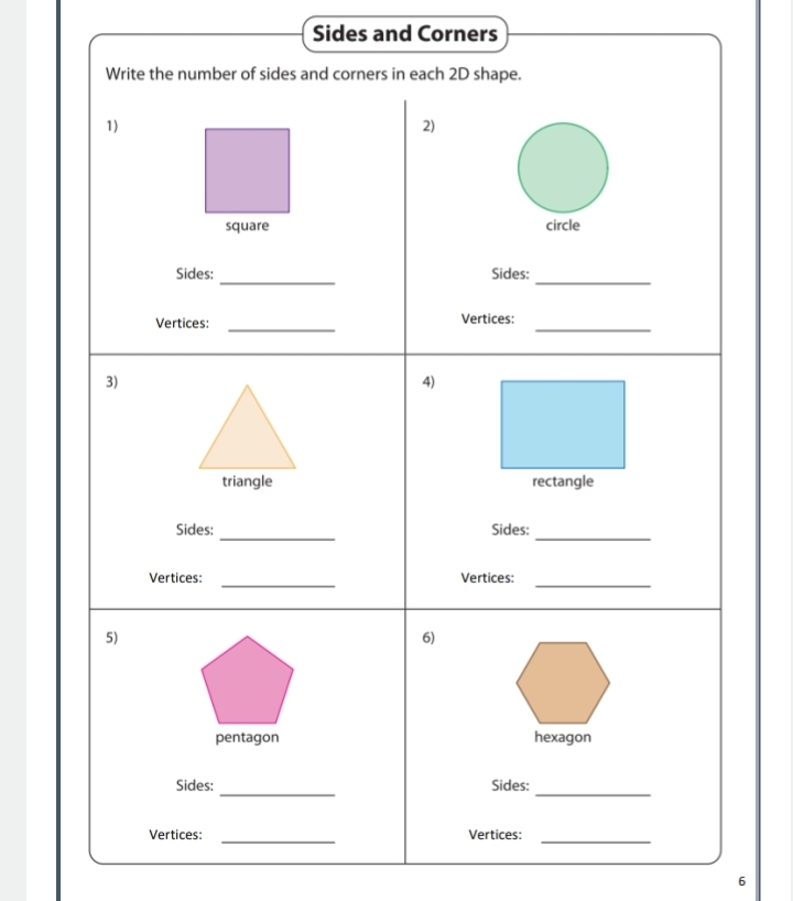 Sides and Corners
6