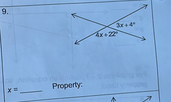 x=
Property: