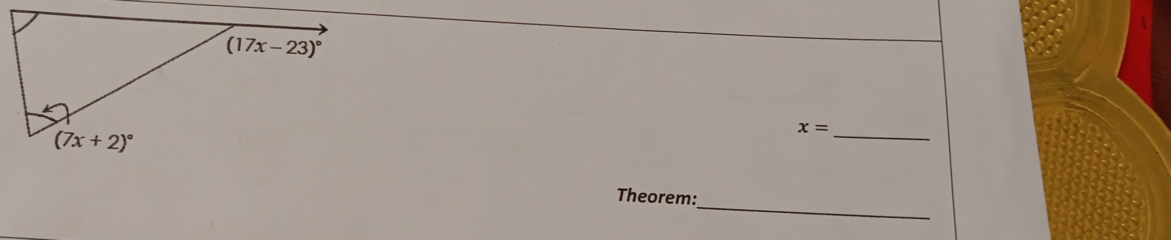 x= _
_
Theorem: