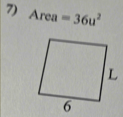 Area=36u^2