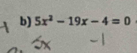 5x^2-19x-4=0