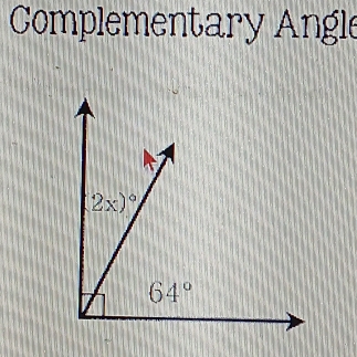 Complementary Angle