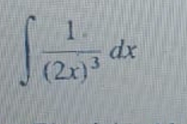 ∈t frac 1(2x)^3dx