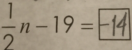 n-19=E14