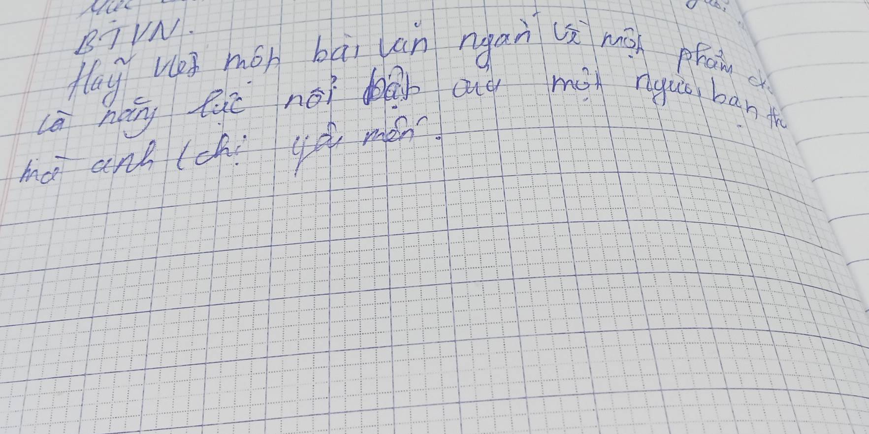 BJVN. 
flay ues mán bài an ngan( mān phāng c 
cā hán luē néi dàn ang mà niquo bān t 
ma anh (chí 4e měn