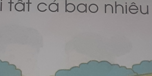 tất cá bao nhiêu