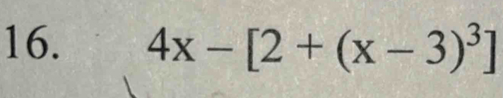 4x-[2+(x-3)^3]